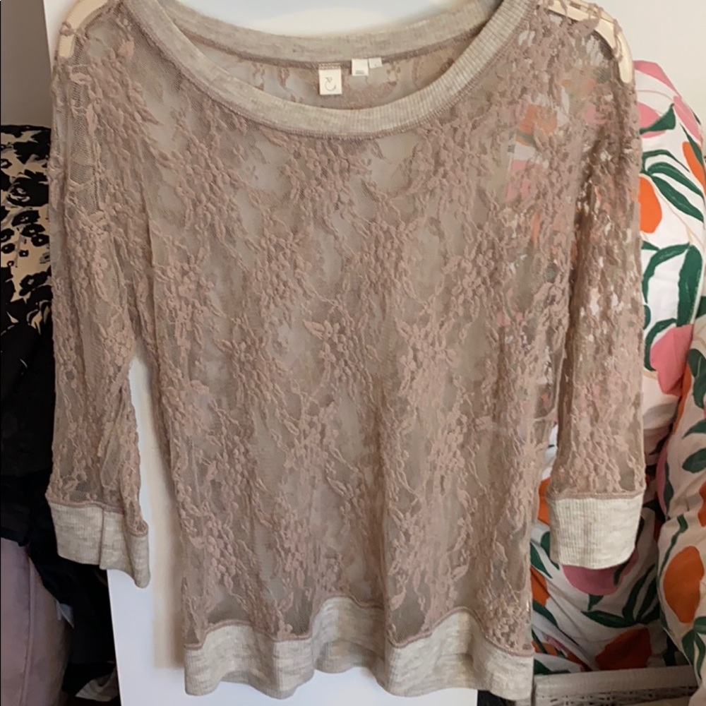 By Eloise sheer top